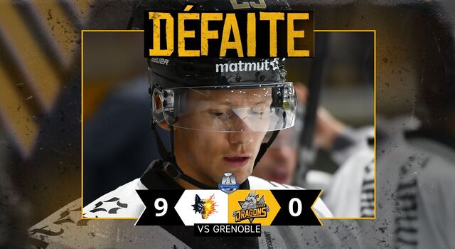 Défaite 9-0 contre grenoble